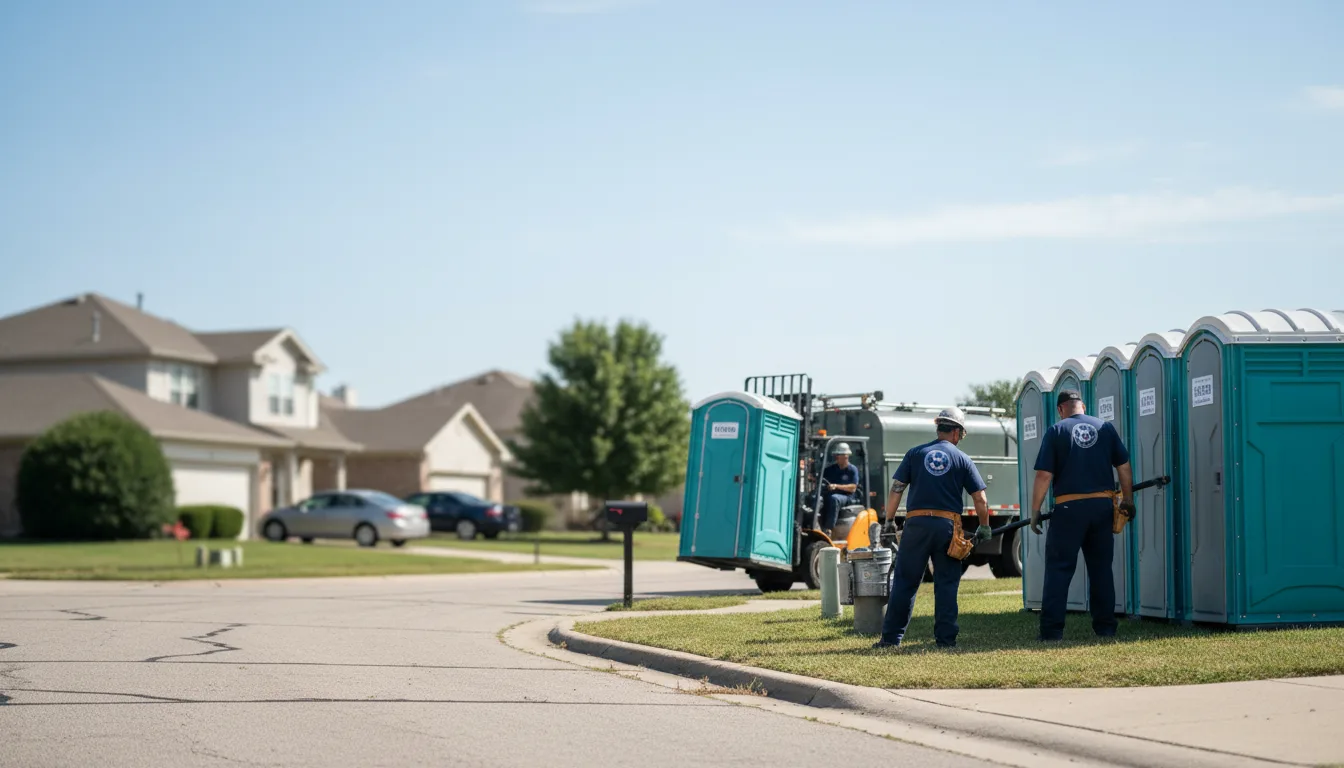 Porta Potty Rental in Lake Bluff, IL near me